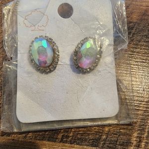 Opal Costume Jewelry Earrings